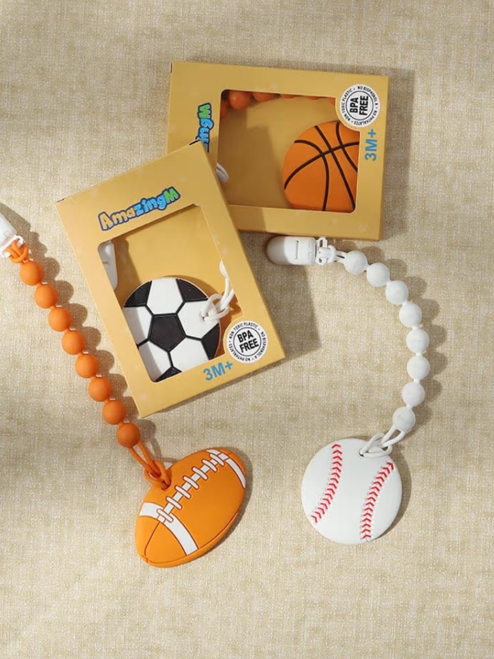 Baseball Teether ✨NWT✨ - Picture 7 of 7